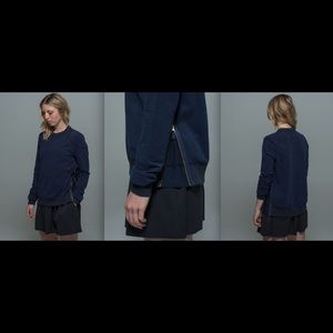 Lululemon Future Varsity Pullover Inkwell sz 6 NWT